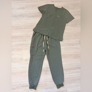 Figs Olive Green Scrubs